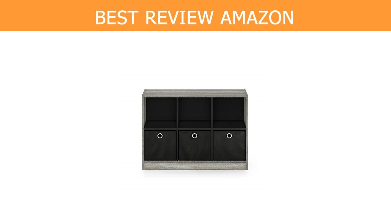 Furinno 99940GYW BK Bookcase Storage Review