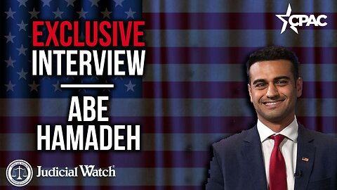 EXCLUSIVE Interview w/ Abe Hamadeh @ CPAC 2023