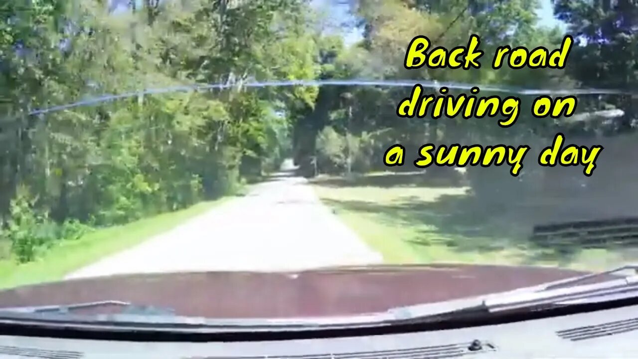 A country drive to clear my head