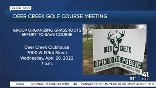 Meeting planned to save Deer Creek Golf Course