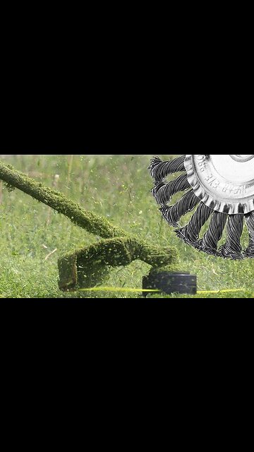 Steel Wire Wheel Garden Weed Cutter