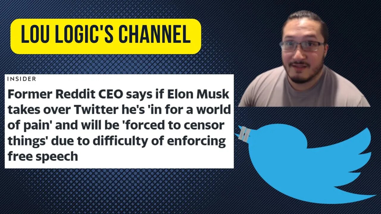 Reddit CEO thinks Elon can't handle twitter