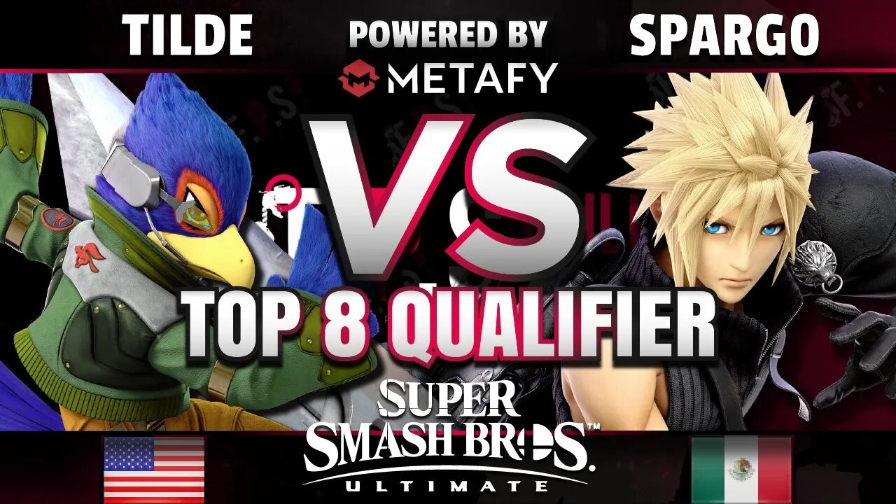 FPS4 Online - NPT | Tilde (Falco) vs. Sparg0 (Cloud) - Smash Ultimate Top 8 Qualifier