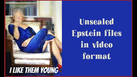 💥💥💥 Unsealed Epstein files in video format 🚨🚨🚨