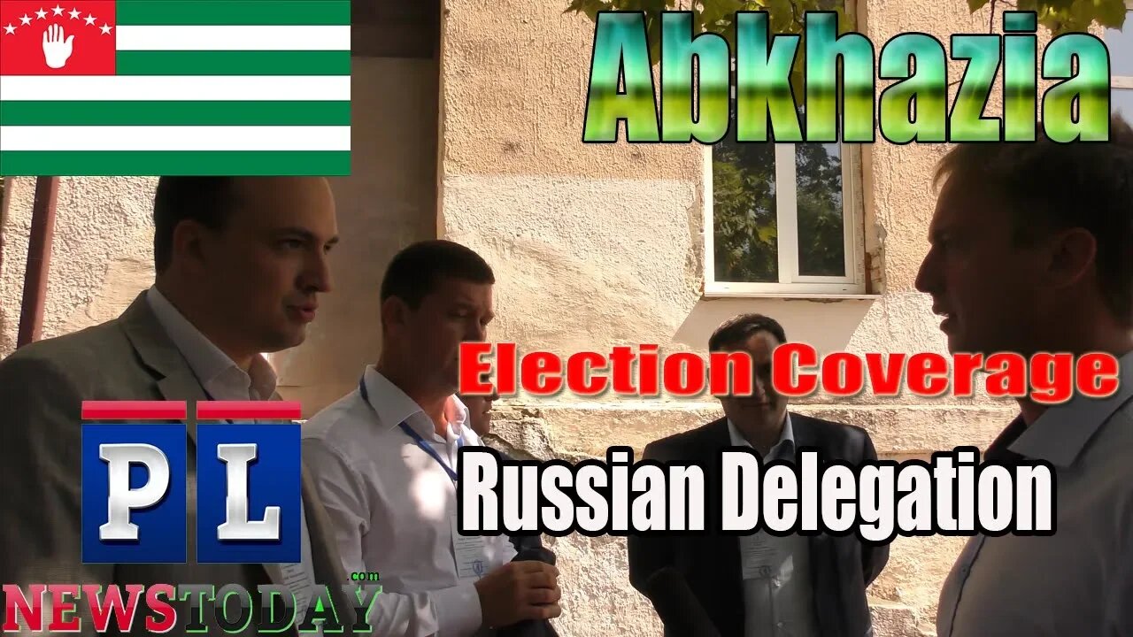 Russian Delegation Inspects Polling Stations In Abkhazia