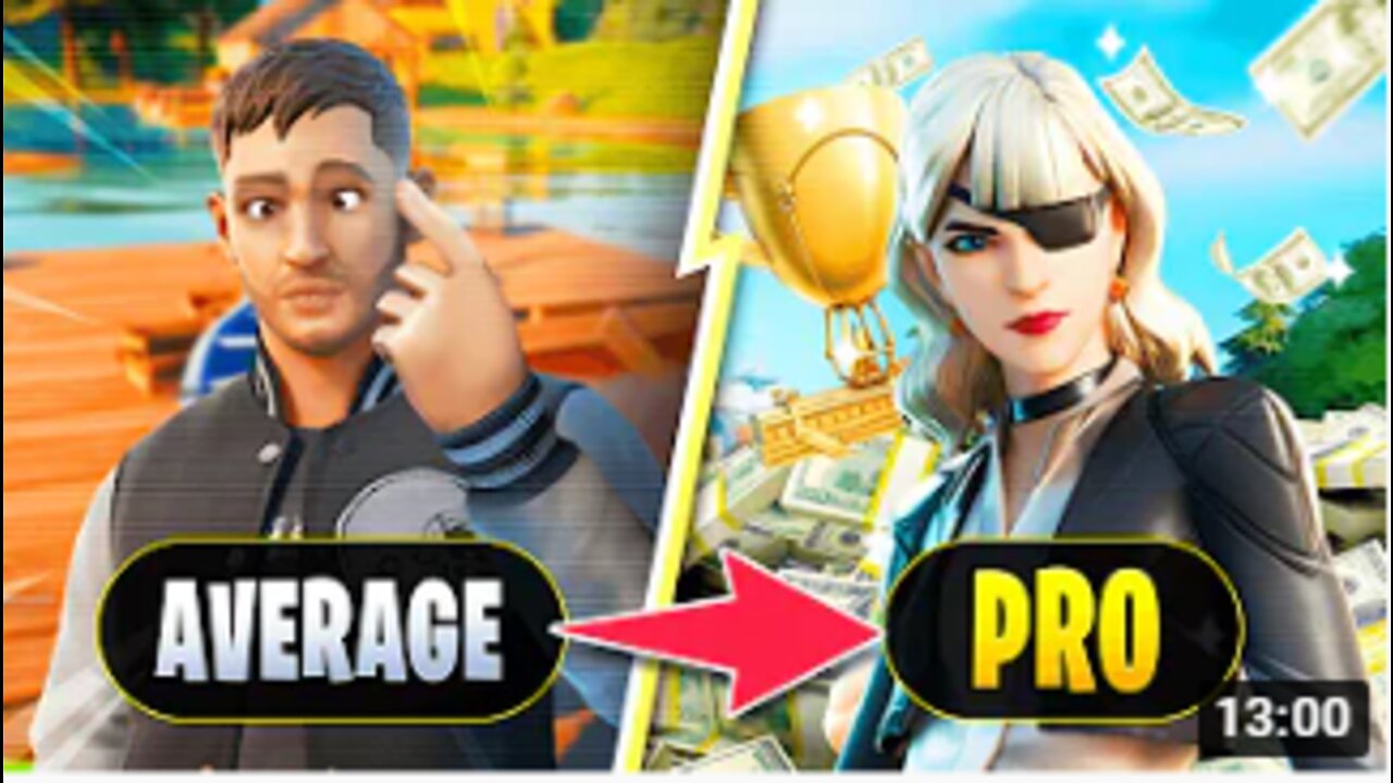 How To Go From Average To PRO REALLY FAST in Fortnite Battle Royale!