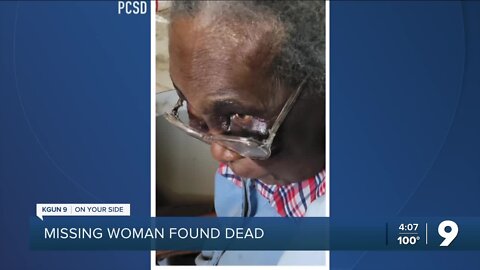 Missing vulnerable 91-year-old woman found dead