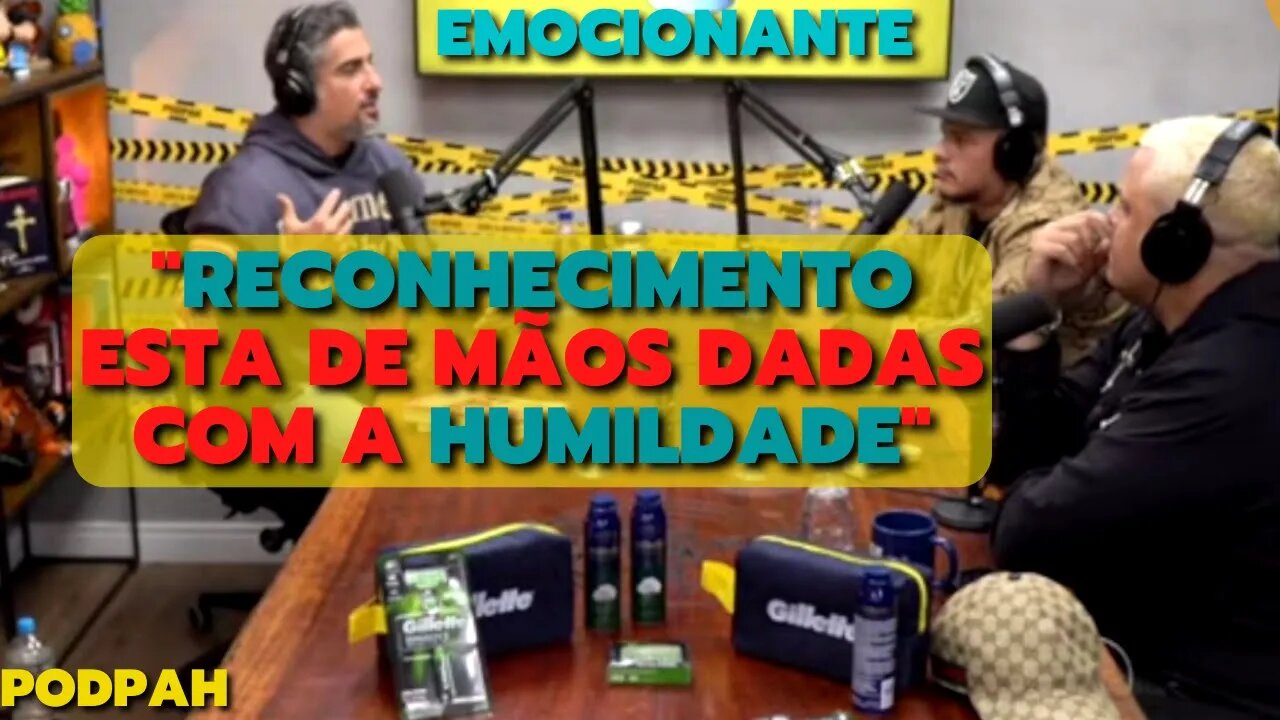 Reconhecimento | MARCOS MION | Receber um Presente do Gugu Liberato foi meu maior reconhecimento