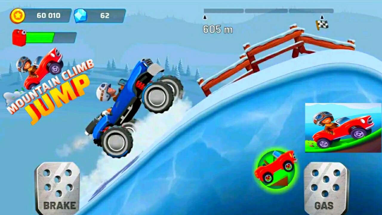 Mountain Climb Jump Gameplay