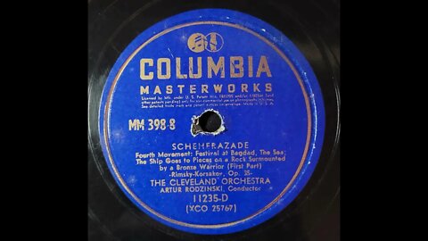 Rimsky-Korsakov, The Cleveland Orchestra - Festival At Bagdad, The Sea, The Ship 1st (Scheherazade)