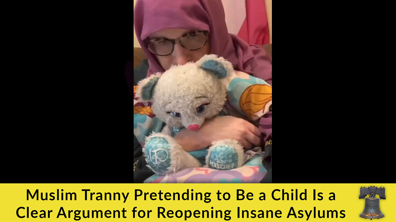 Muslim Tranny Pretending to Be a Child Is a Clear Argument for Reopening Insane Asylums