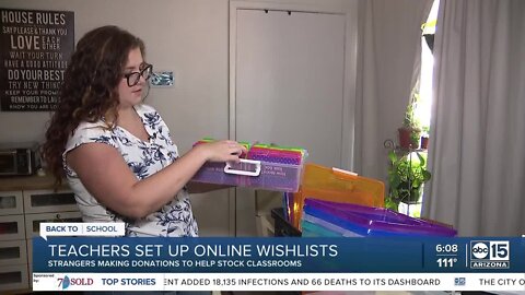 With record inflation, Valley teachers utilize ‘Amazon Wishlists’ to help meet back to school needs