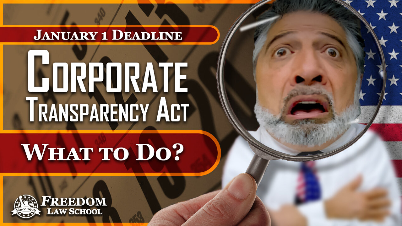 Corporate Transparency: Must I report my Beneficial Ownership Information to FinCEN & IRS?