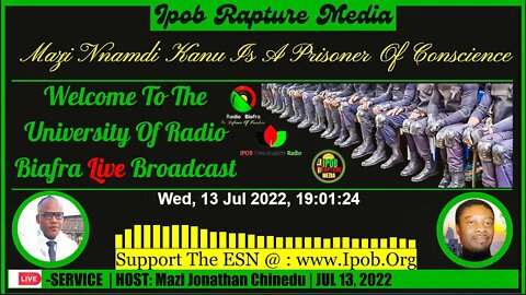 Welcome To The University Of Radio Biafra | HAUSA-SERVICE | HOST: Mazi Jonathan | JUL 13, 2022