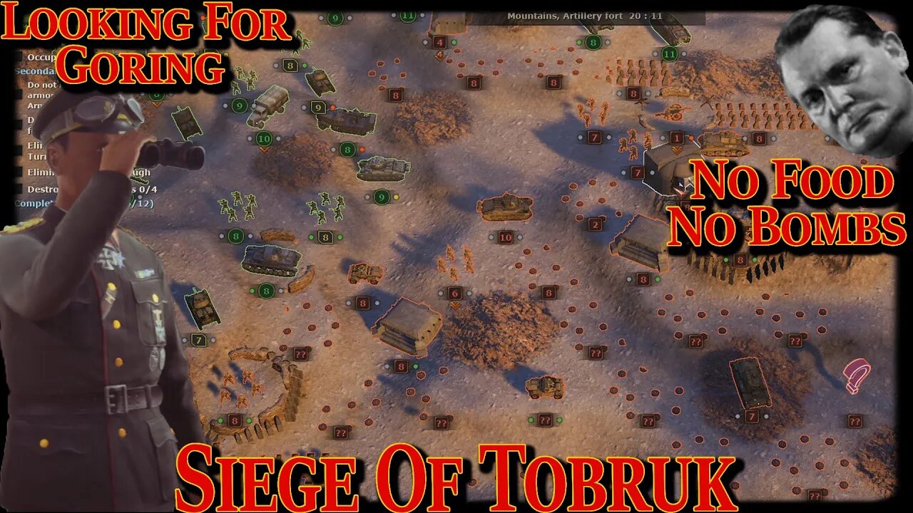 Luftwaffe No Show! Siege of Tobruk #2