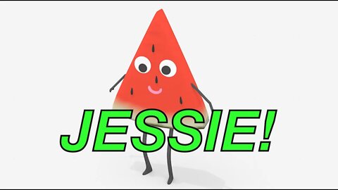 Happy Birthday JESSIE! - WATERMELON Birthday Song