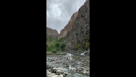 Sound of that river and waterfall