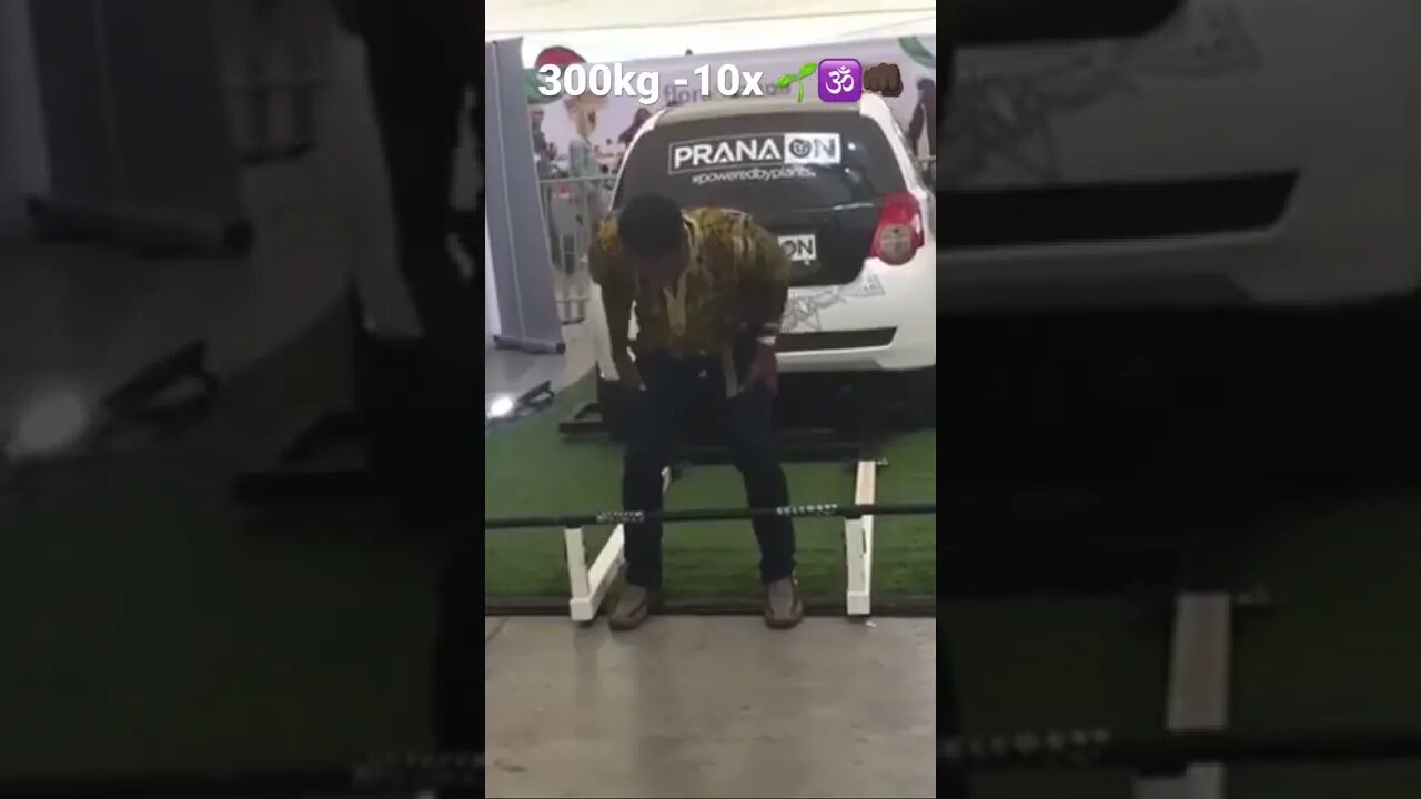 Vegan Prince, Warrior King Deadlifts Car 10x