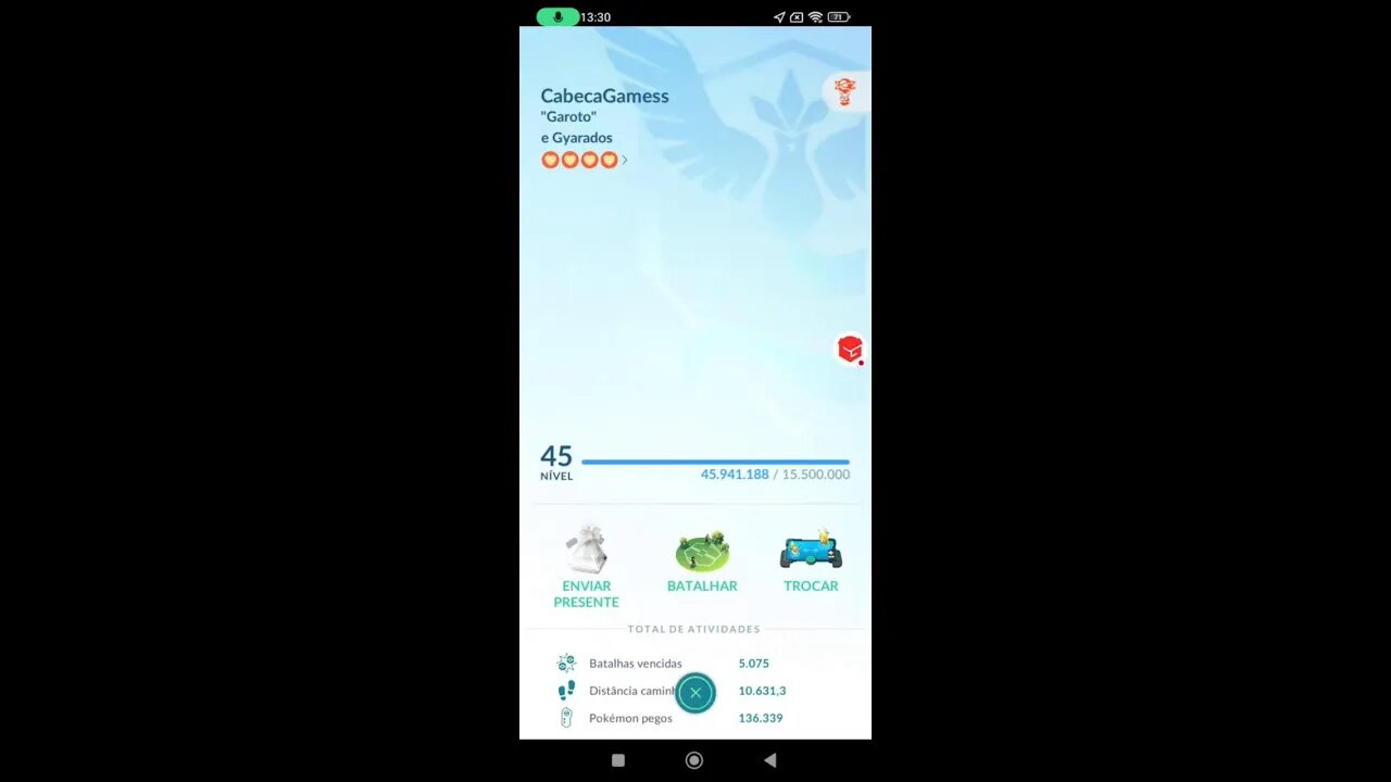 Live de Pokémon GO