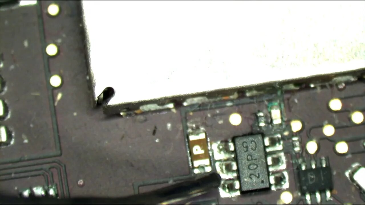 A1466 Macbook Air starts with no backlight now has no image logic board repair