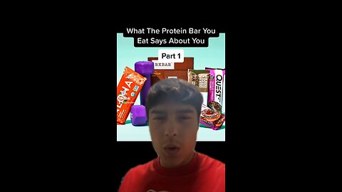 What the protein bar you eat says about you