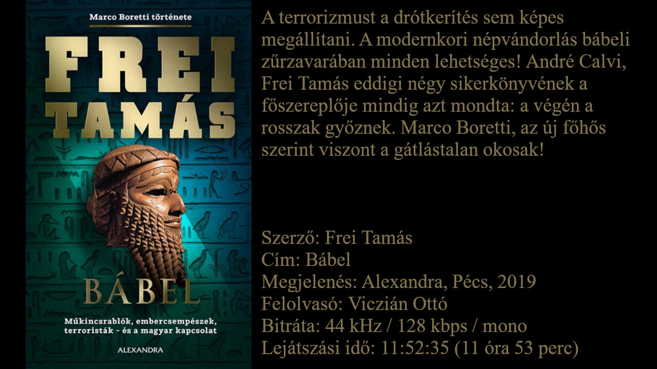 Frei Tamás: Bábel. Alexandra, Pécs, 2019