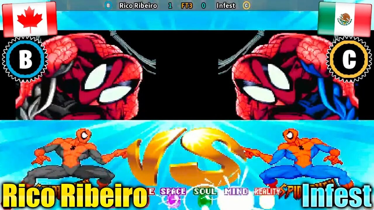 Marvel Super Heroes (Rico Ribeiro Vs. Infest) [Canada Vs. Mexico]