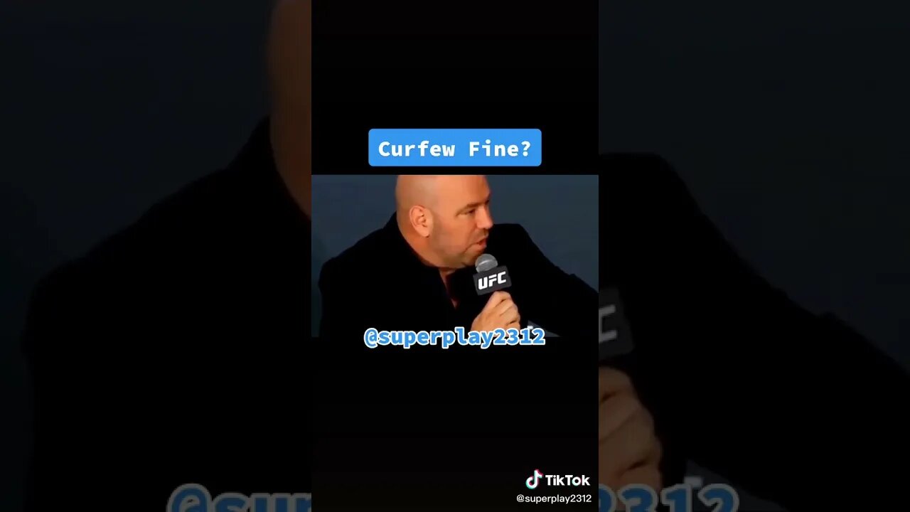 Curfew Fine tiktok superplay2312