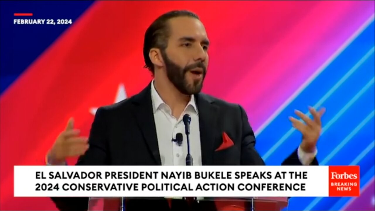 El Salvador President | "Taxes Are Not Funding Government. Who Is Financing the Government? Government Is Financed By Treasury Bonds. Paper. And Who Buys the Treasury Bonds? Mostly the Fed. And How Does the Fed Buy Them? Printing Money."