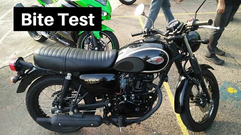 Kawasaki W175 SE '20 | Bite Test