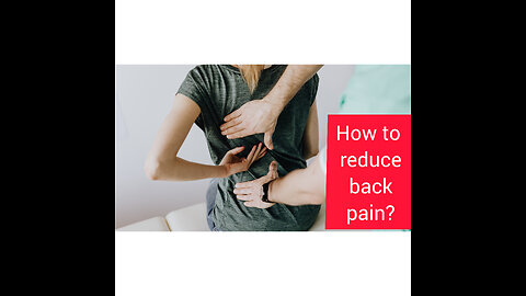 How to reduce back pain?