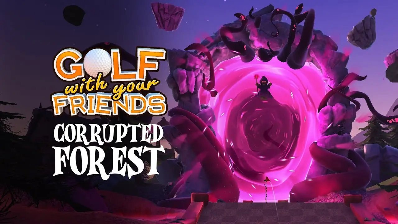 Golf With Your Friends. An Attempt at the Corrupted Forest Course