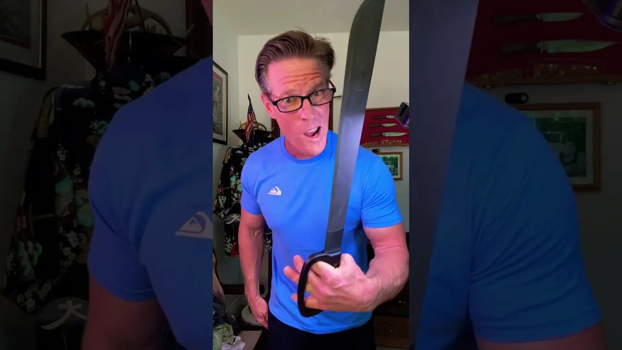 Sharpest Machete in the WORLD series kick OFF!
