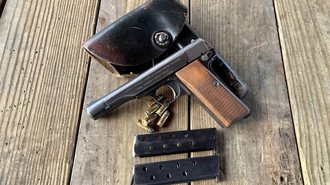 Fn Browning 1922 German occupation WW2 era 32acp