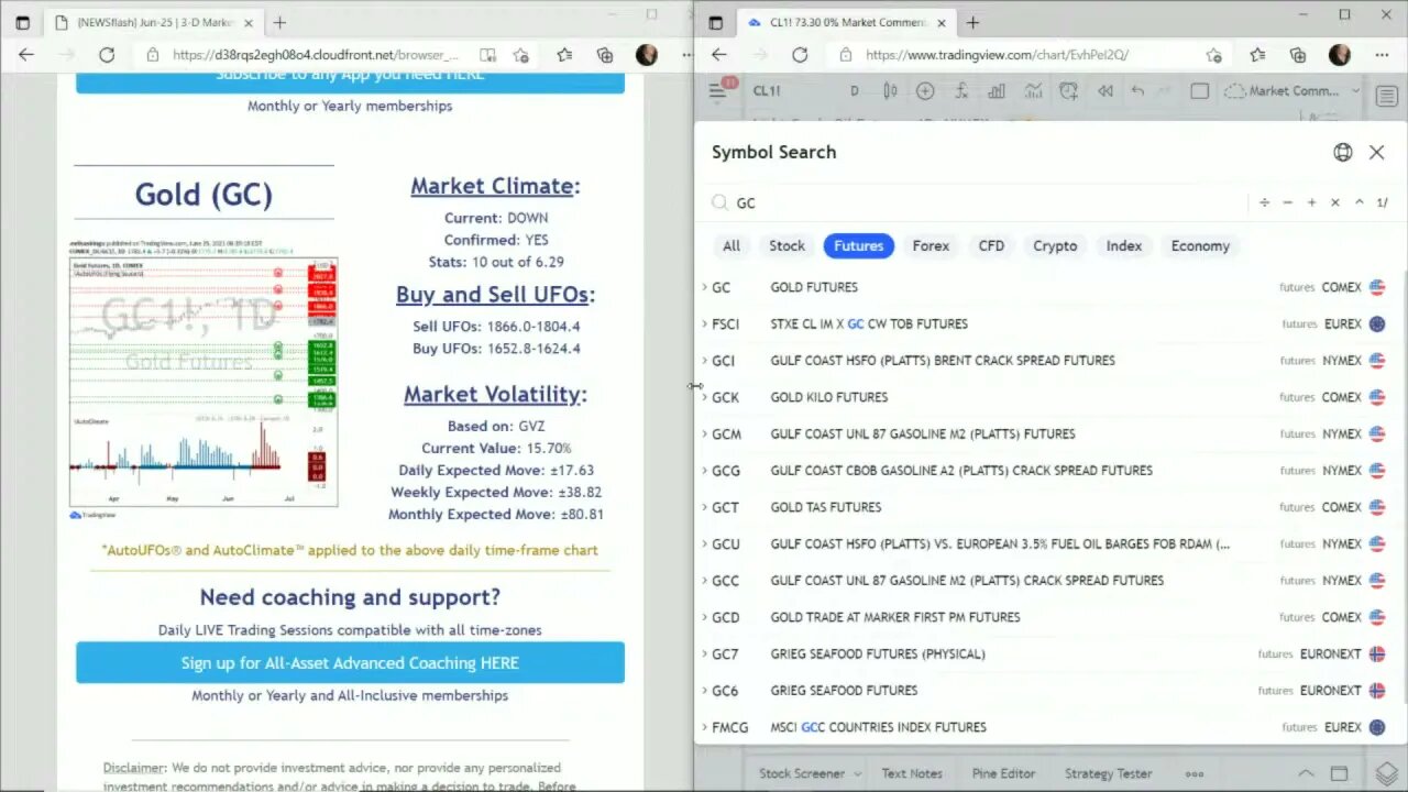 AutoUFOs 3-D Market Commentary (Becky Hayman) 2021 Jun-25
