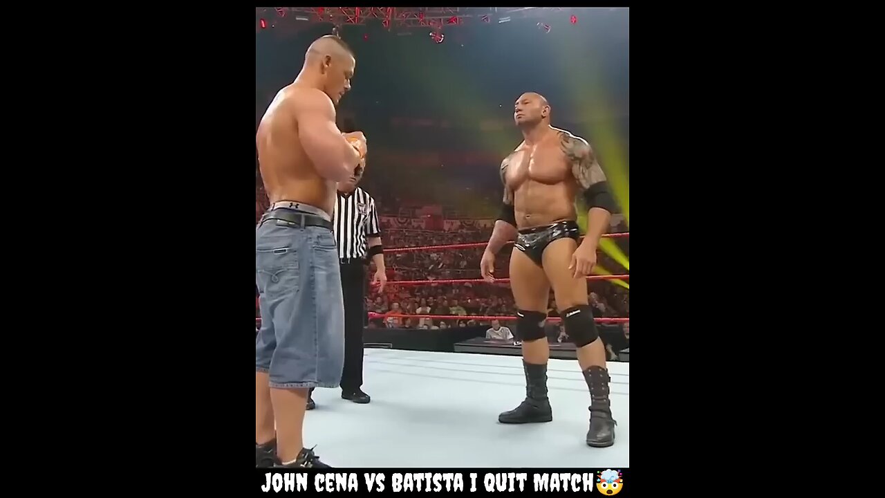 johncena v/s batsta resling