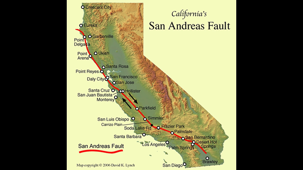 Is The SAN ANDREAS FAULT About To Go???