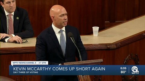 Rep. Brian Mast nominates Kevin McCarthy to become speaker