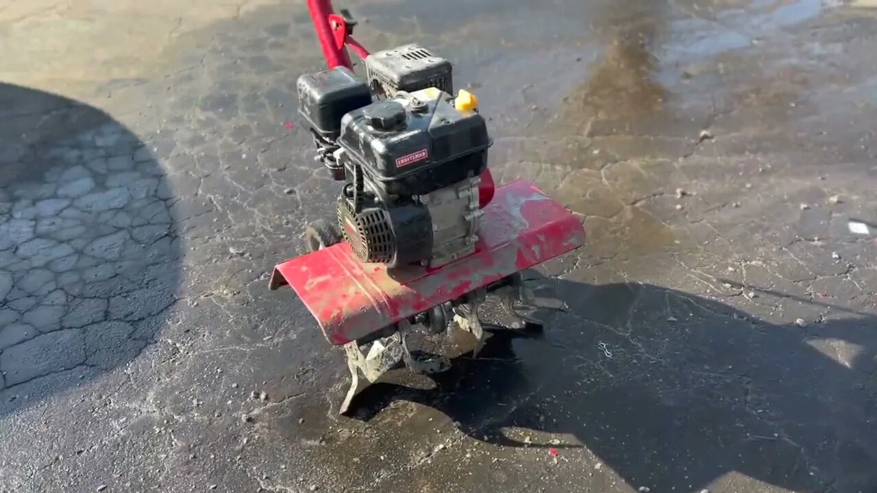 WHY WOULD ANYONE DO THIS HACK TO THIER ROTOTILLER? GENIUS OR MORON?