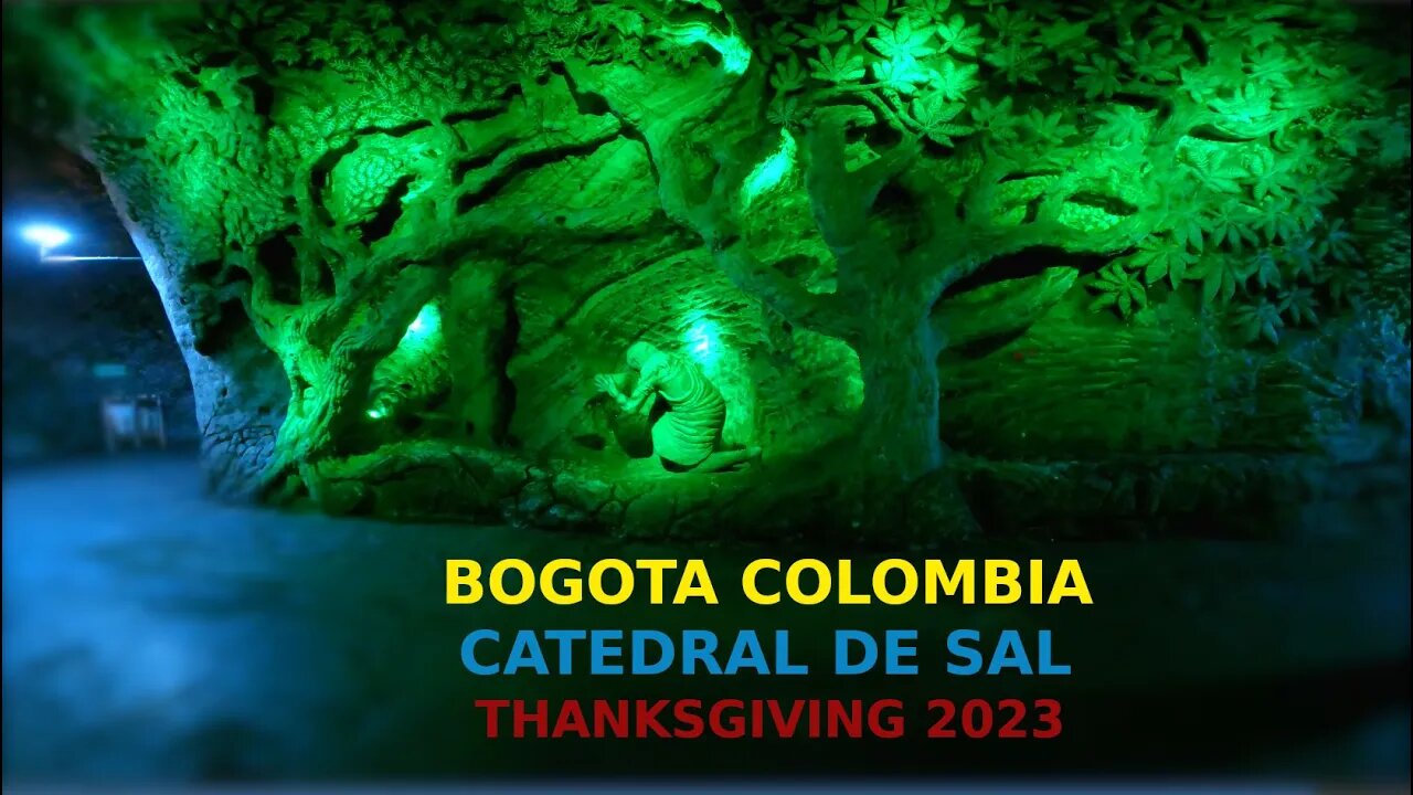 COLOMBIANA TAKES ME TO CATEDRAL DE SAL : SALT MINE CATHEDRAL : OUTSIDE BOGOTA COLOMBIA : VLOG PT4 🇨🇴