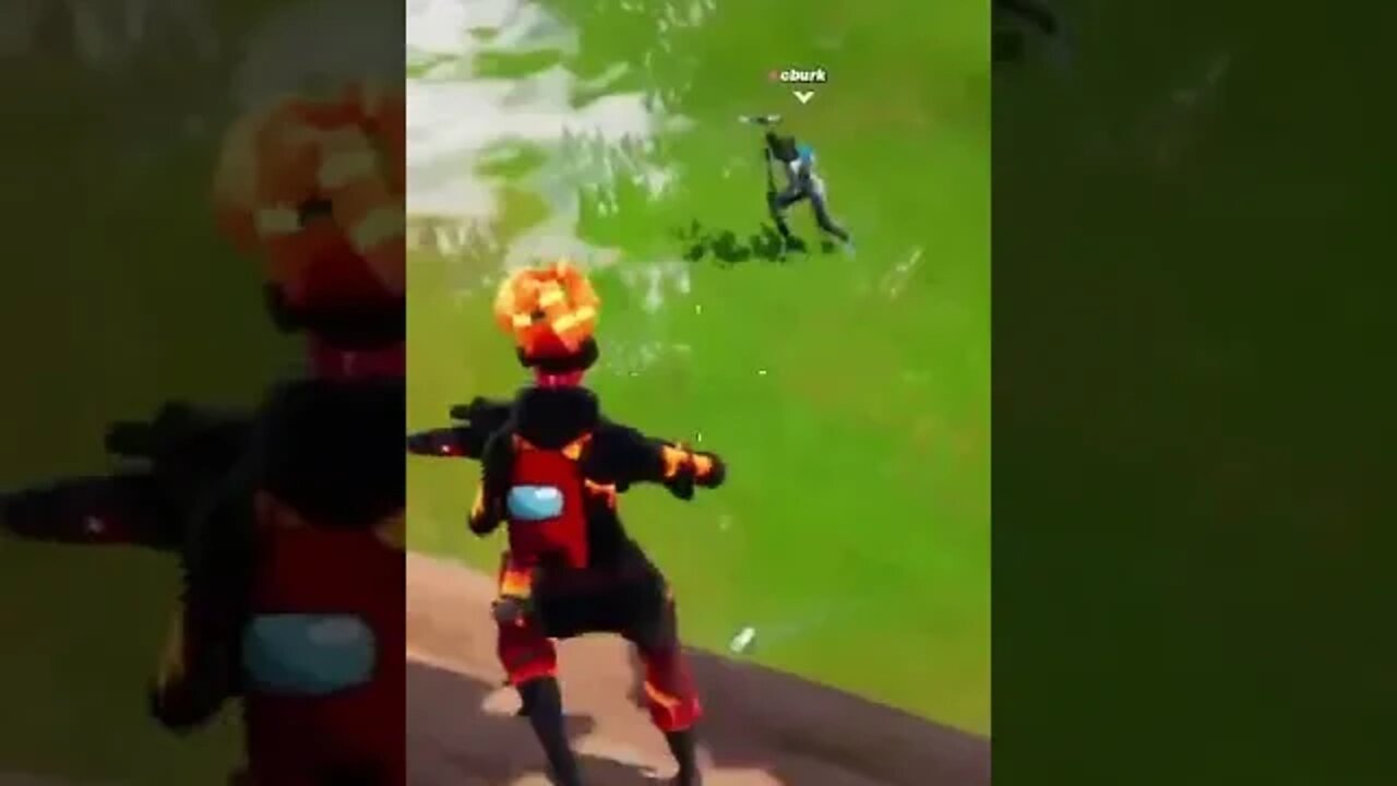 Oh No! the lag got him! #shorts
