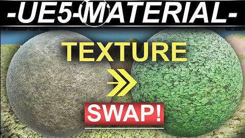 Unreal 5 - Material Texture SWAPPING (60 SECONDS!!)