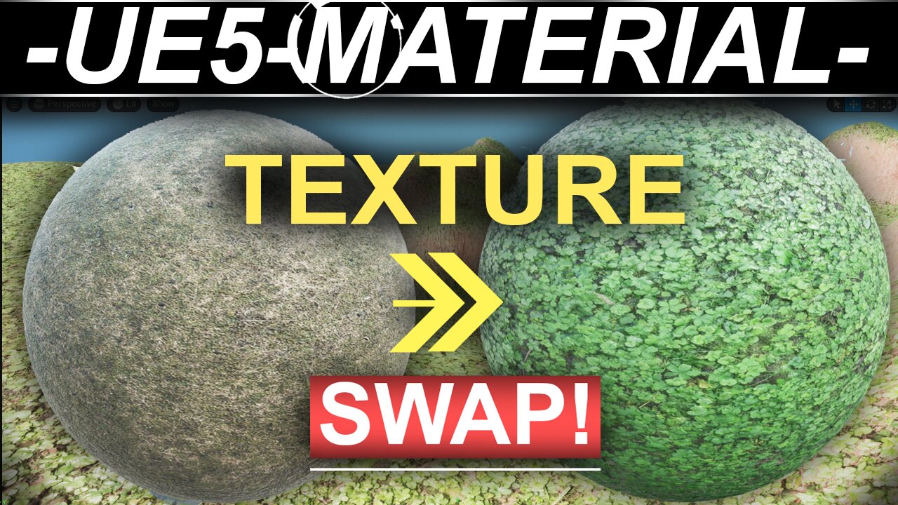 Unreal 5 - Material Texture SWAPPING (60 SECONDS!!)