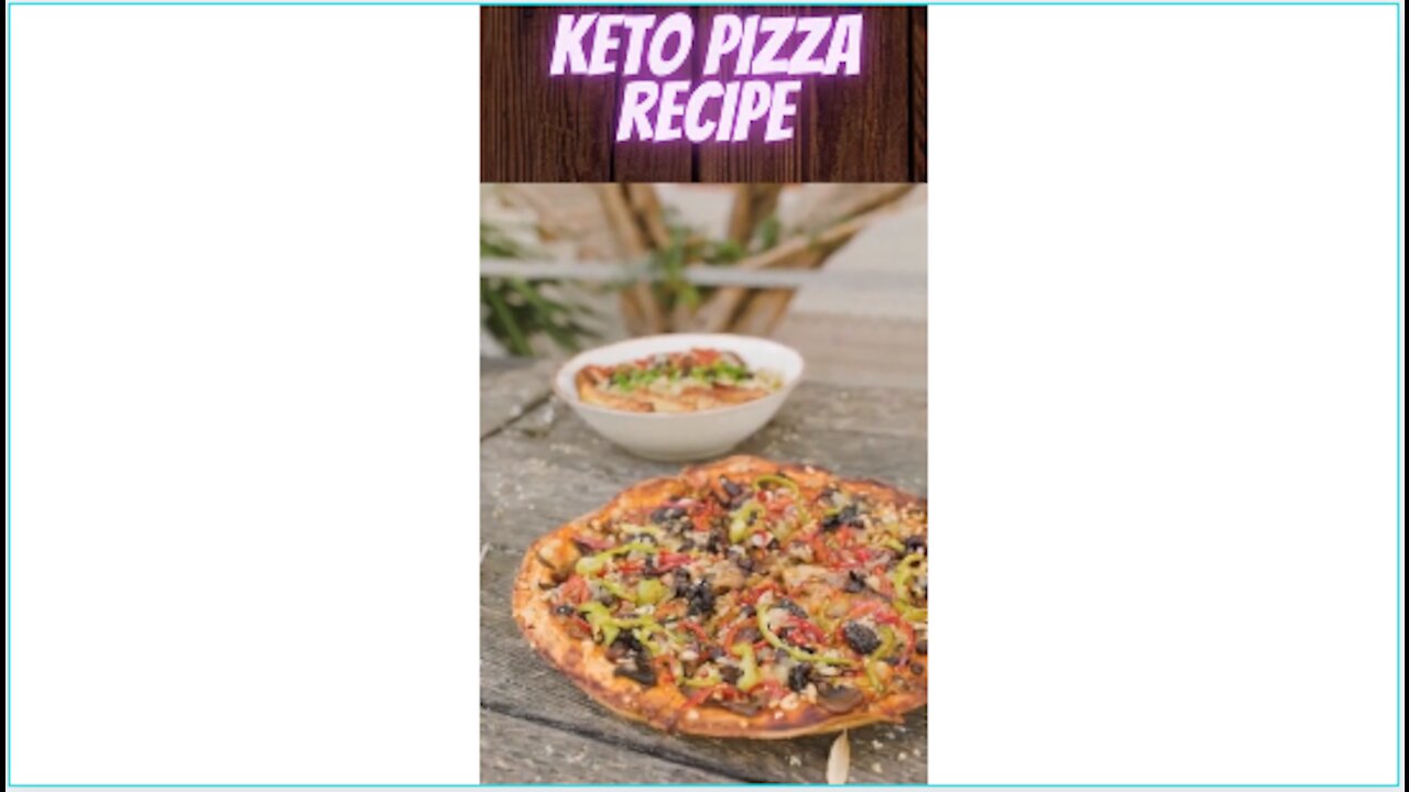 Low Carb Keto pizza recipe #Keto