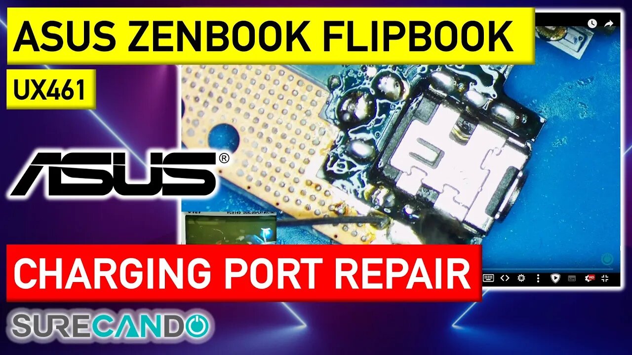 Power Up Your Knowledge_ Solving Charging Woes on ASUS ZenBook Flip 14 UX461UA DC Jack Replacement