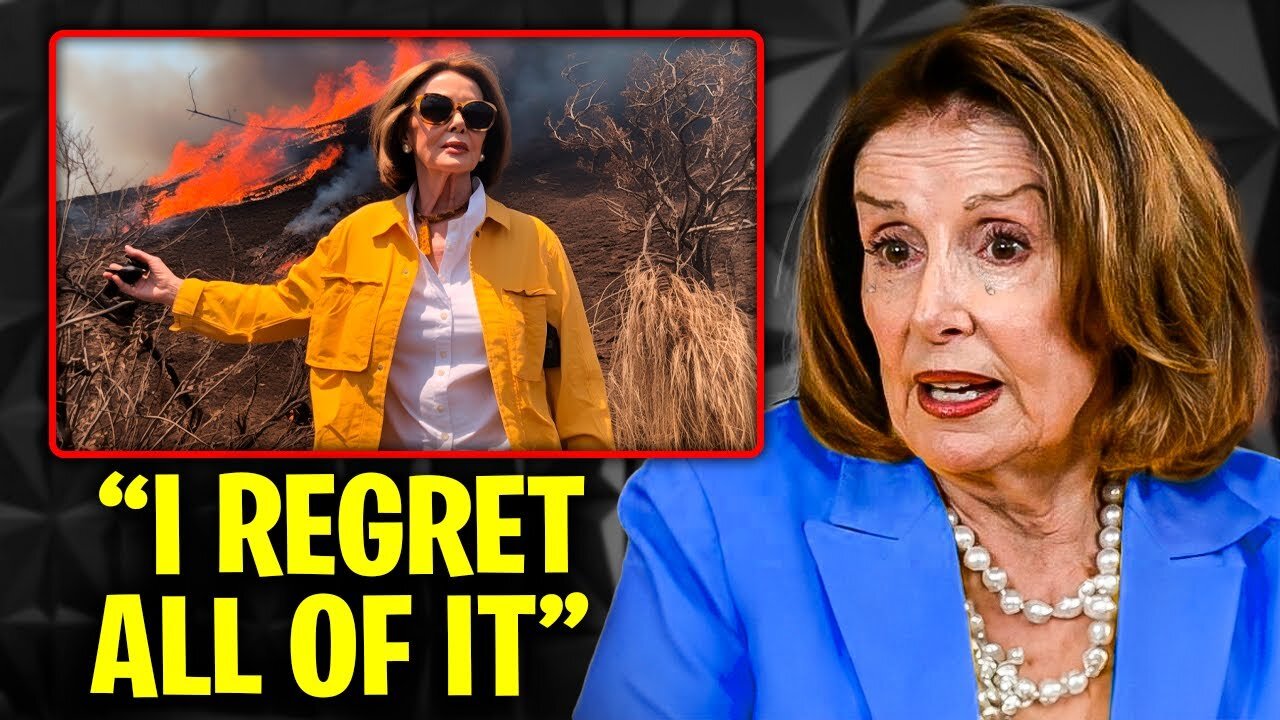 PELOSI ACCIDENTALLY LEAKED SHADY INVOLVEMENT IN MAUI FIRES