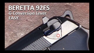 Beretta 92FS Easy G Conversion lever