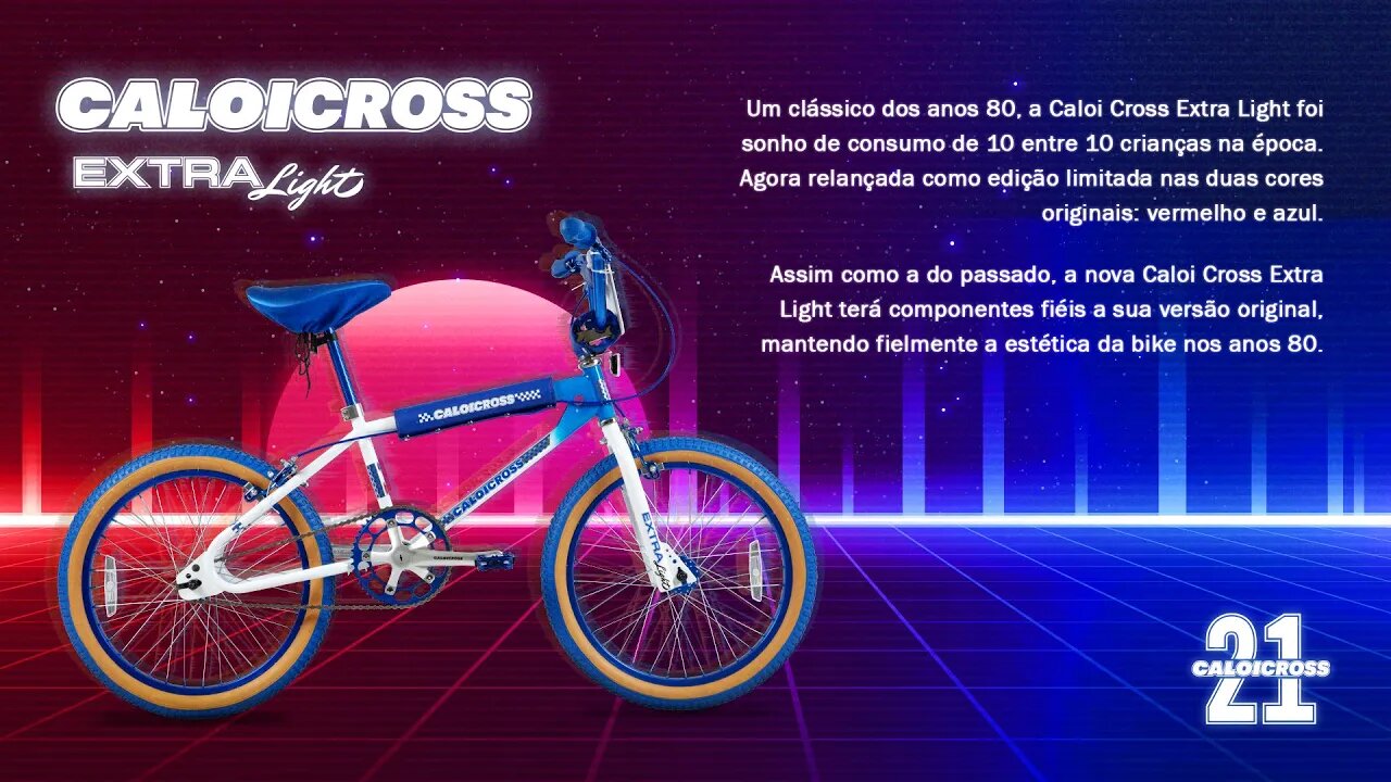 Propaganda nova da caloi Cross extra light #shorts