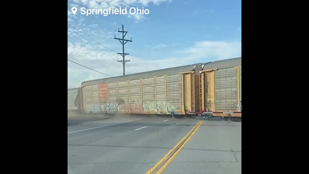 Another Norfolk Southern train derails in Springfield, Ohio; no hazardous materials aboard