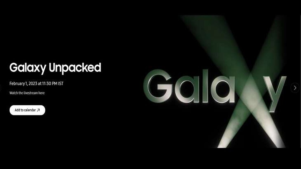 Samsung Galaxy Unpacked | 2023 | Samsung Update